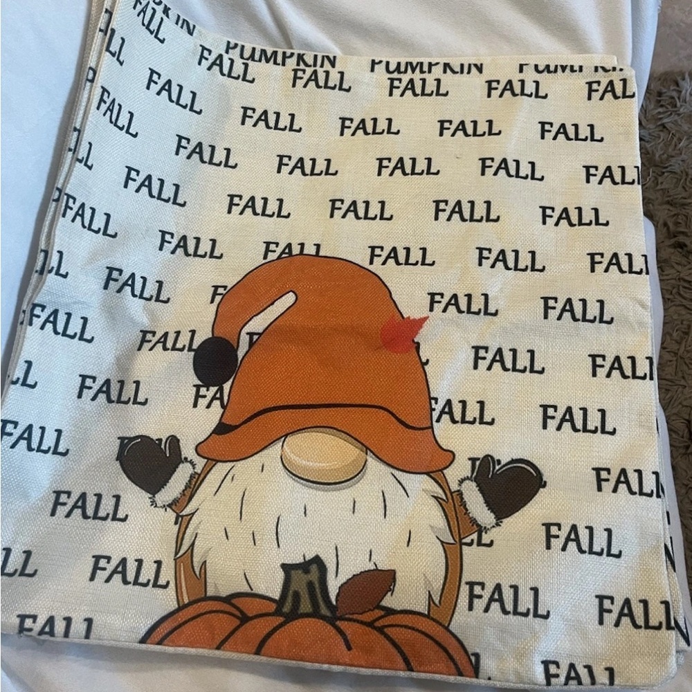 4pcs Fall Pillow Covers Throw Pillowcase Autumn Pumpkin Thanksgiving Decor 18x18